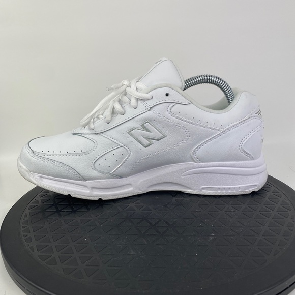 New Balance 575 White Leather Walking Comfort Shoes MW575WT Men's Size 7.5 D - Picture 10 of 12